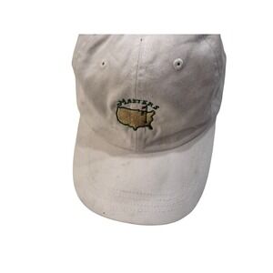 Vintage Masters Augusta National Golf Hat Imperial Strapback White USA Map 90s